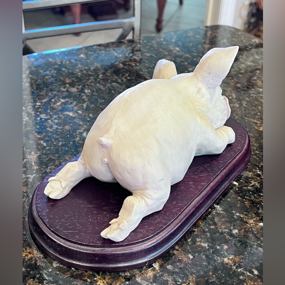 Rare Vintage Coalport England Hand Painted Piglet Fine Art Figurine and Base - Picture 4 of 11
